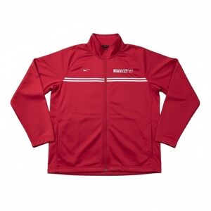 Nike Men's Bold Red Windbreaker Jacket